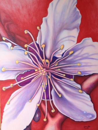 Peach Replete by artist Janus Lee